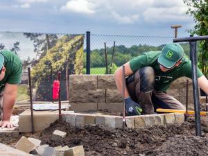 Steinarbeiten beim Landschaftsgärtner-Cup 2026 Niedersachsen-Bremen